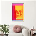 Picture of Colour Block _GroupedProduct_Rectangle_Portrait_Canvas_Framed_