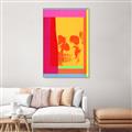 Picture of Colour Block _GroupedProduct_Rectangle_Portrait_Canvas_Framed_