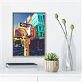 Picture of At the Corner _GroupedProduct_Rectangle_Portrait_Canvas_Framed_