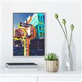 Picture of At the Corner _GroupedProduct_Rectangle_Portrait_Canvas_Framed_