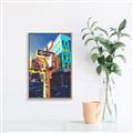 Picture of At the Corner _GroupedProduct_Rectangle_Portrait_Canvas_Framed_