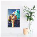 Picture of At the Corner _GroupedProduct_Rectangle_Portrait_Canvas_Framed_