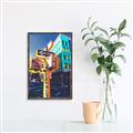Picture of At the Corner _GroupedProduct_Rectangle_Portrait_Canvas_Framed_