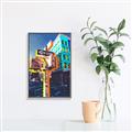 Picture of At the Corner _GroupedProduct_Rectangle_Portrait_Canvas_Framed_
