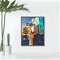 Picture of At the Corner _GroupedProduct_Rectangle_Portrait_Canvas_Framed_