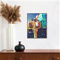 Picture of At the Corner _GroupedProduct_Rectangle_Portrait_Canvas_Framed_