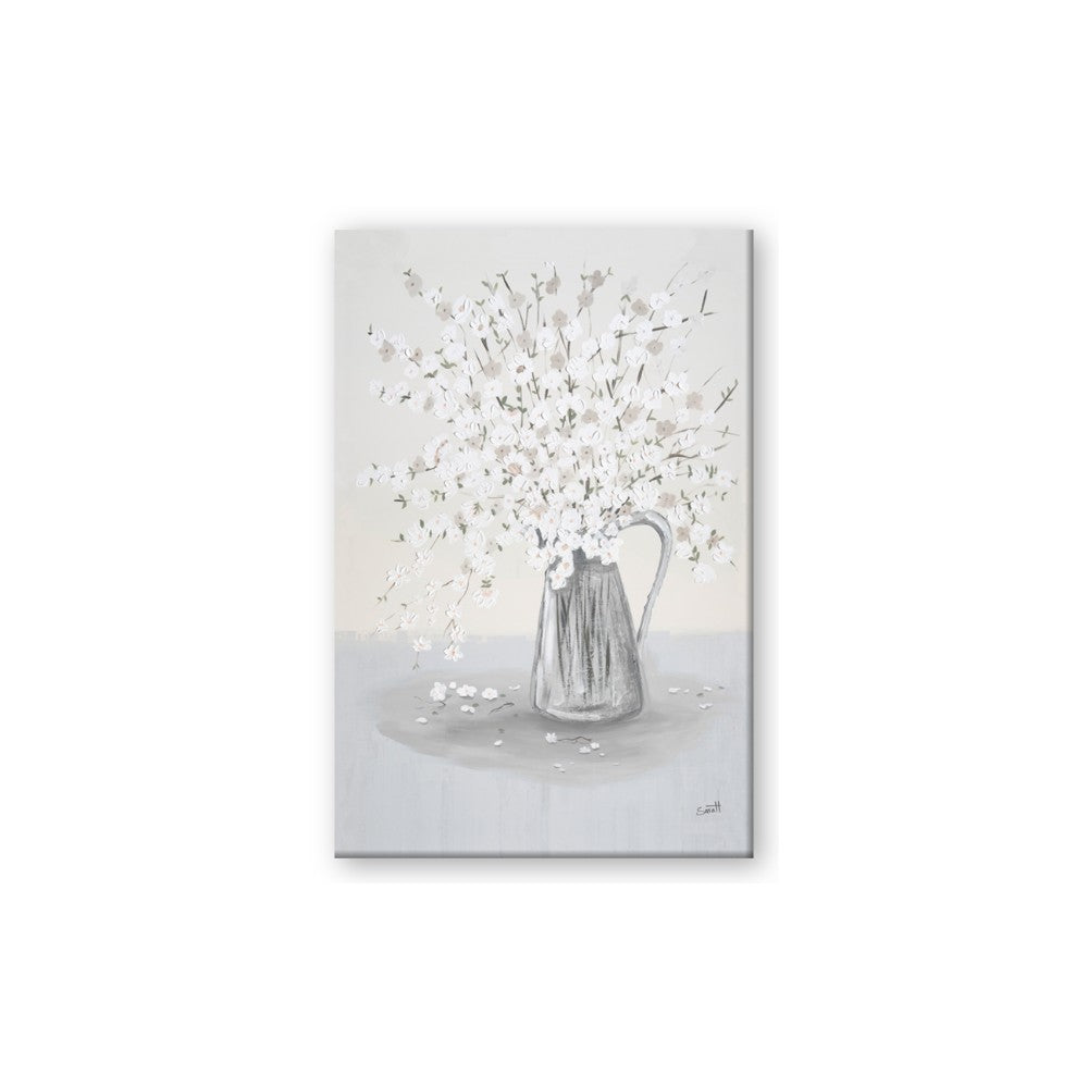 White Pretty Flower Neutral