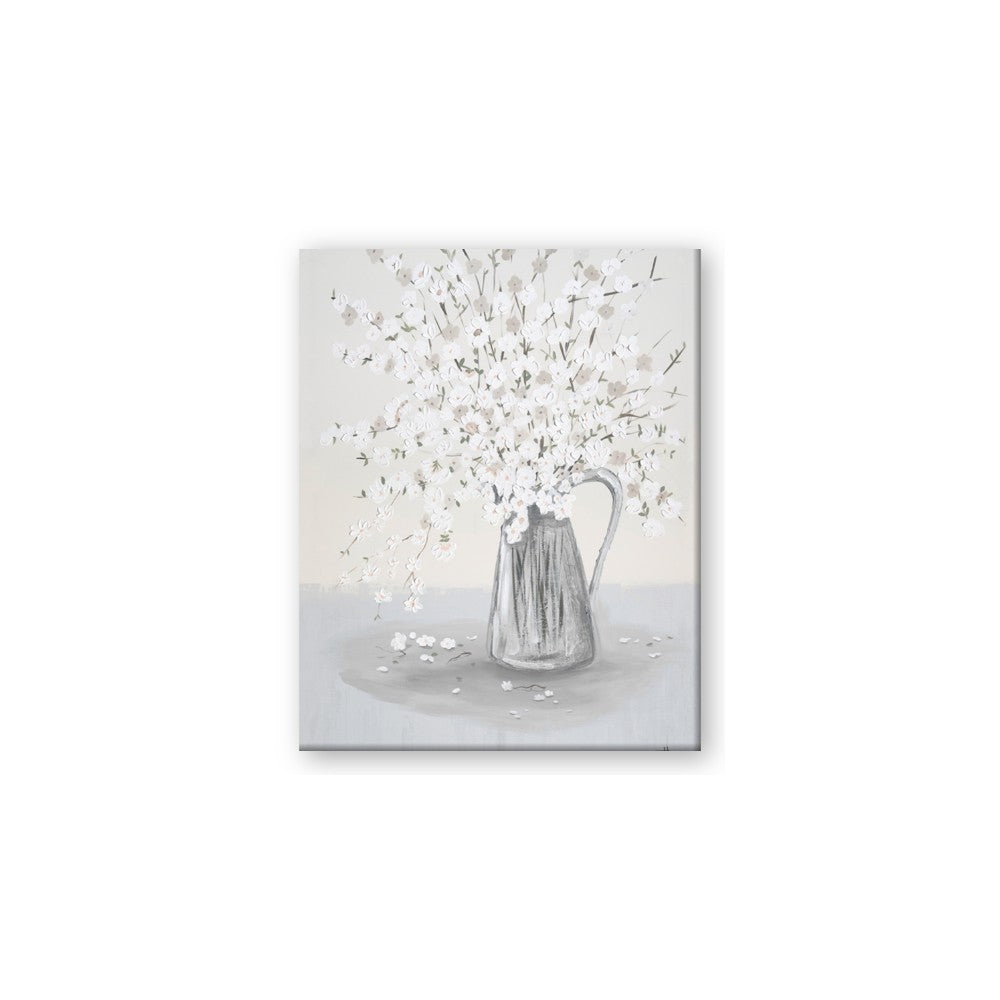 White Pretty Flower Neutral