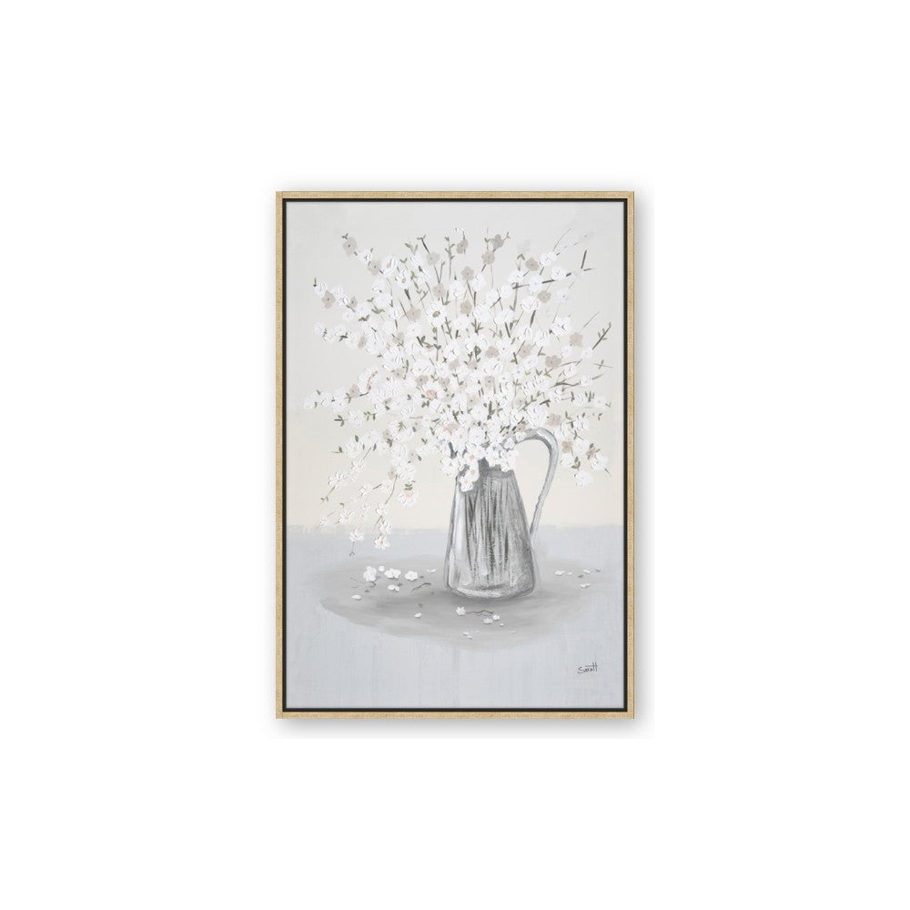 White Pretty Flower Neutral