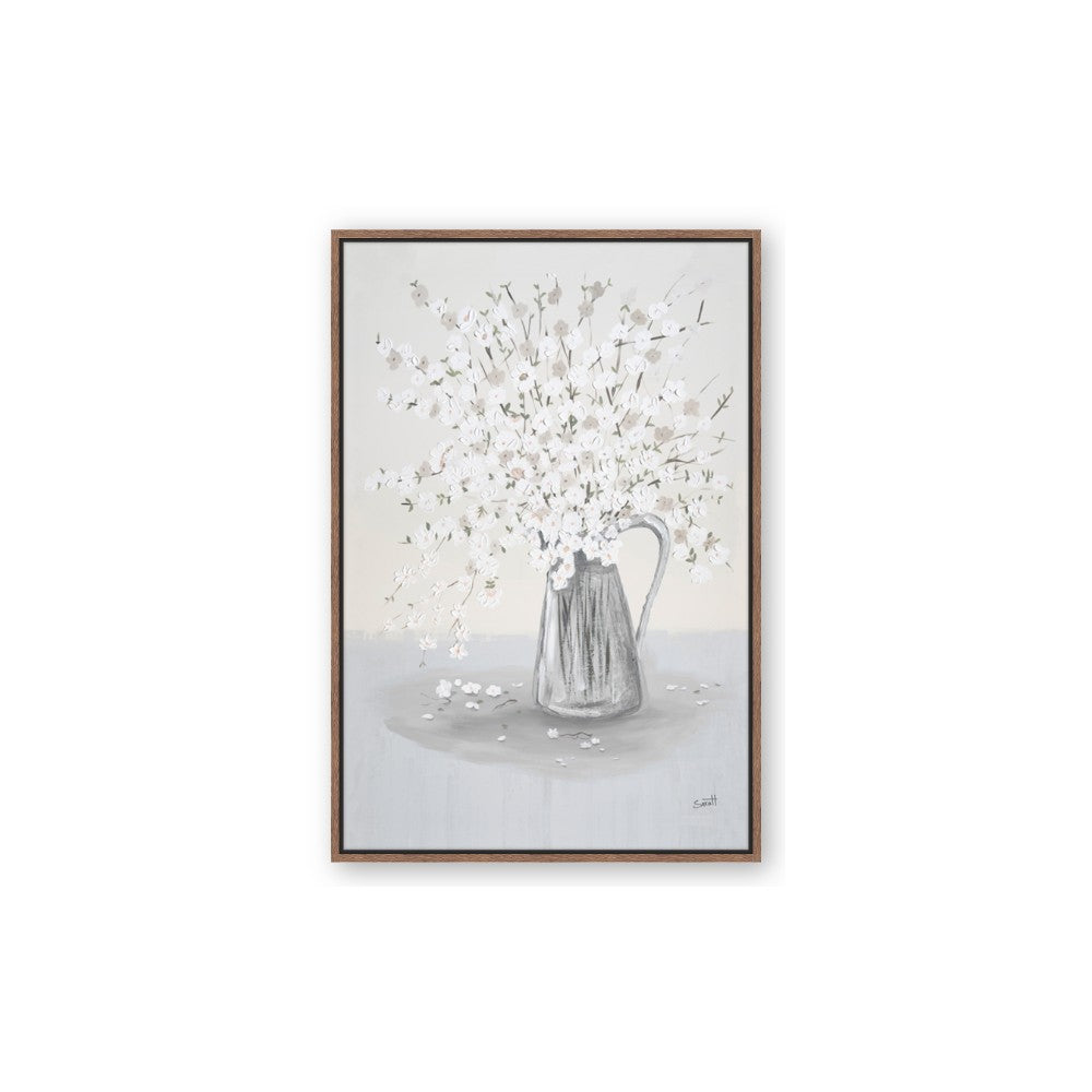 White Pretty Flower Neutral