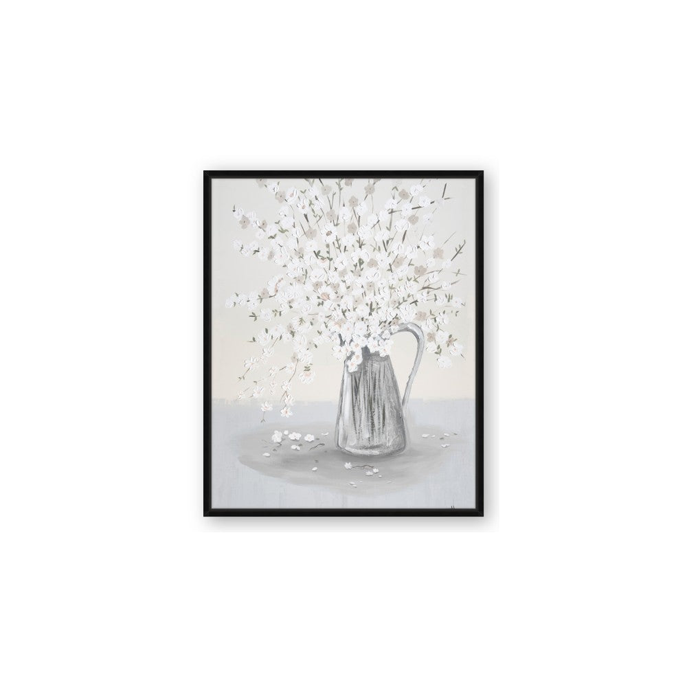 White Pretty Flower Neutral