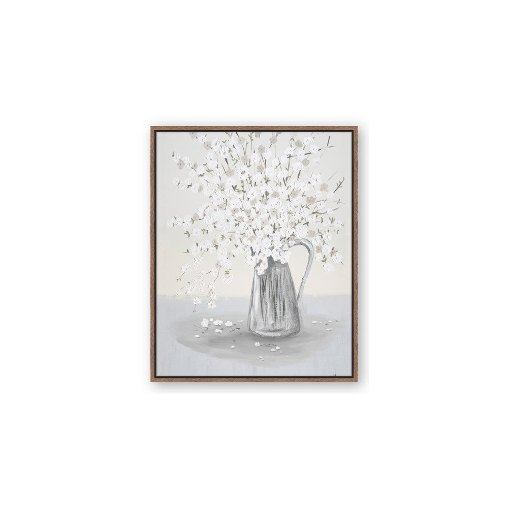 White Pretty Flower Neutral