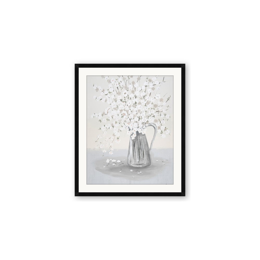 White Pretty Flower Neutral