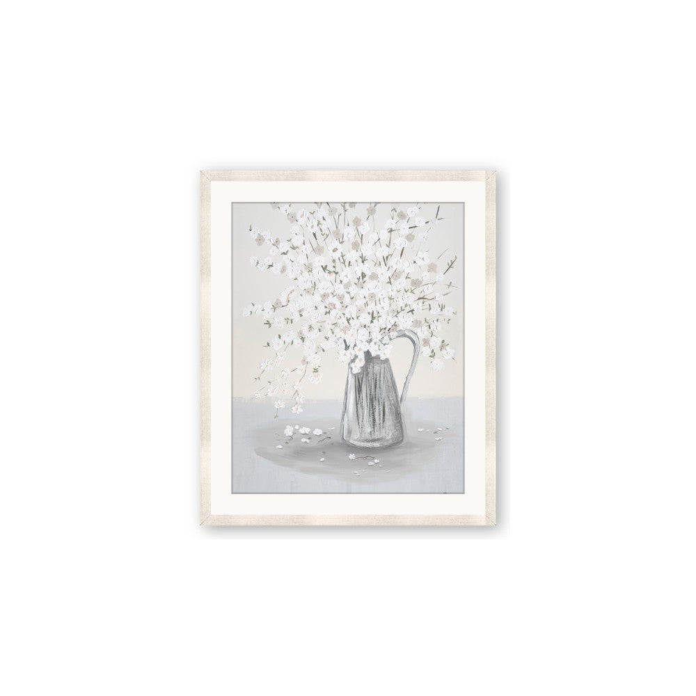 White Pretty Flower Neutral