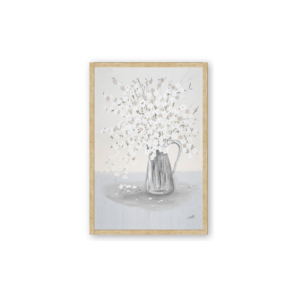 White Pretty Flower Neutral