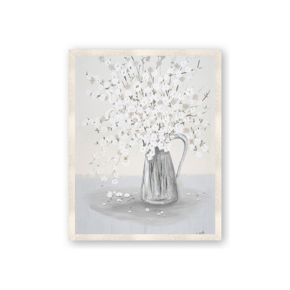 White Pretty Flower Neutral