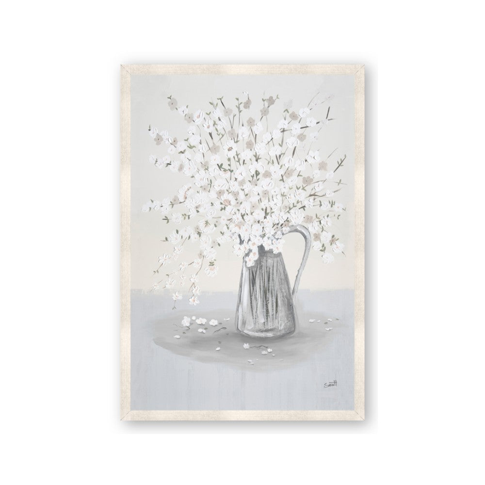 White Pretty Flower Neutral