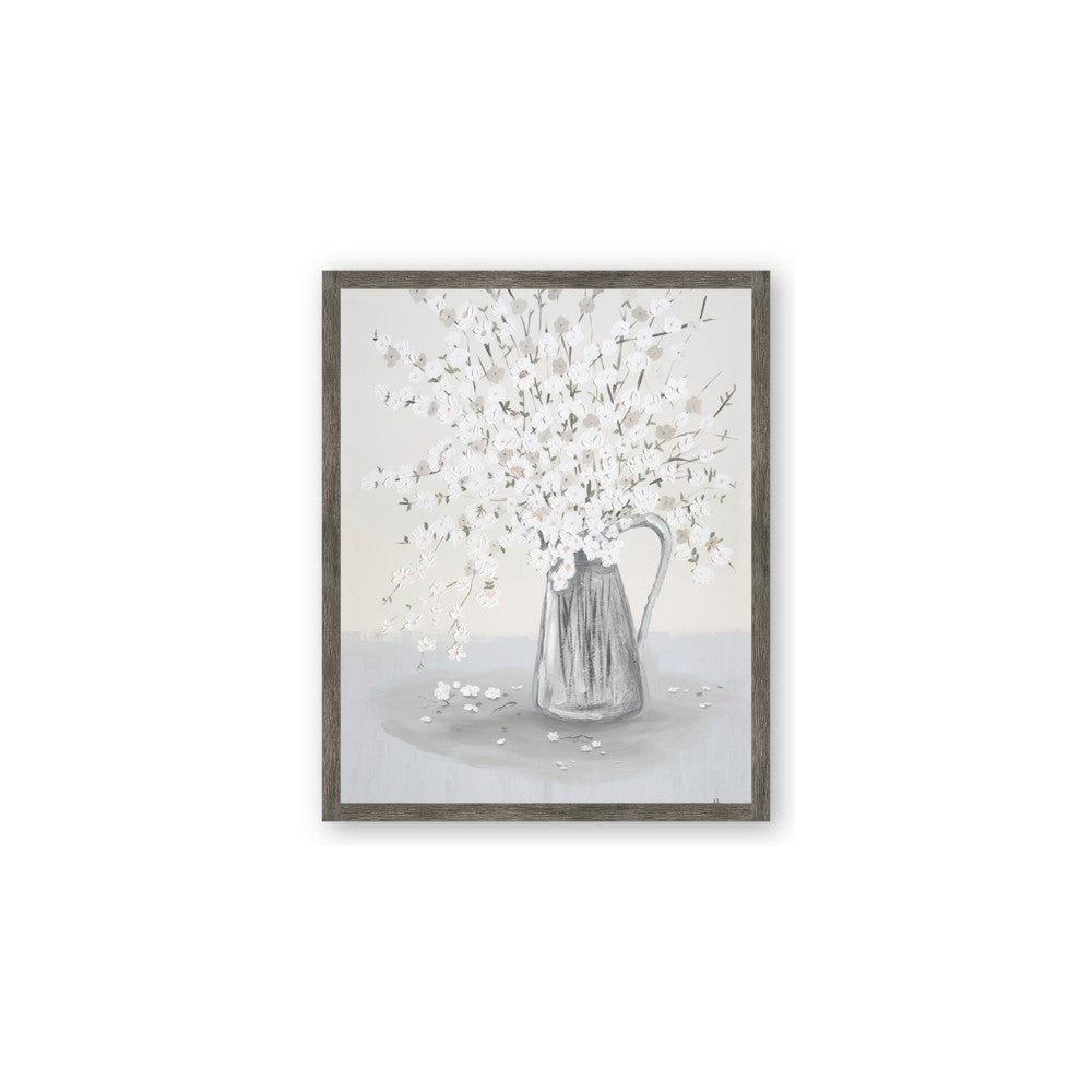 White Pretty Flower Neutral
