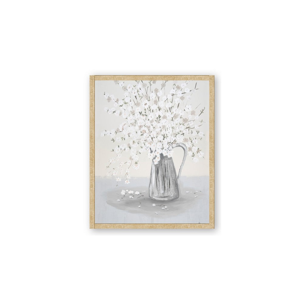 White Pretty Flower Neutral