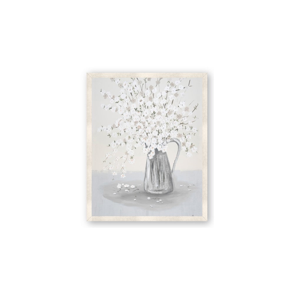 White Pretty Flower Neutral