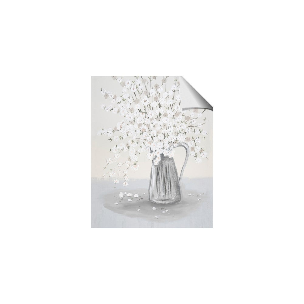 White Pretty Flower Neutral