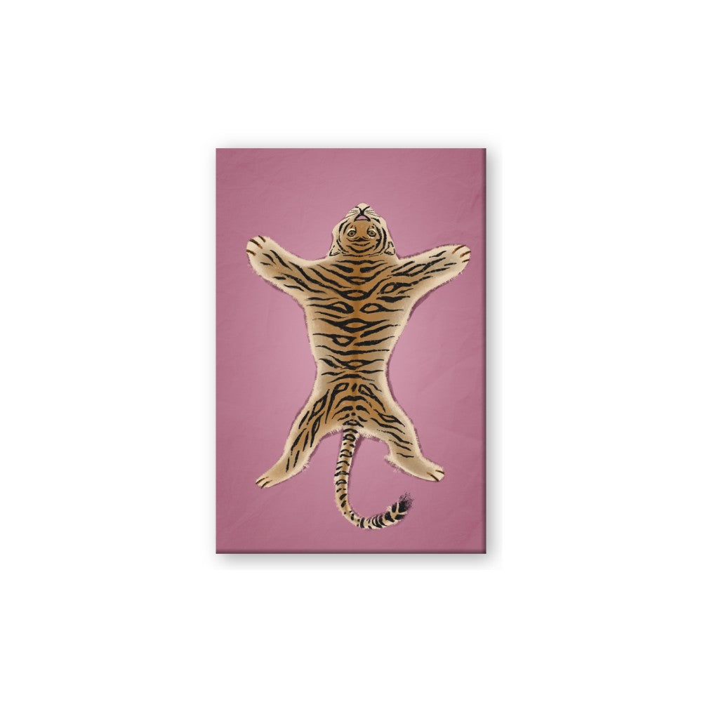 Tiger on Pink
