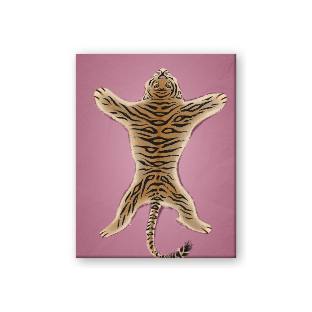 Tiger on Pink