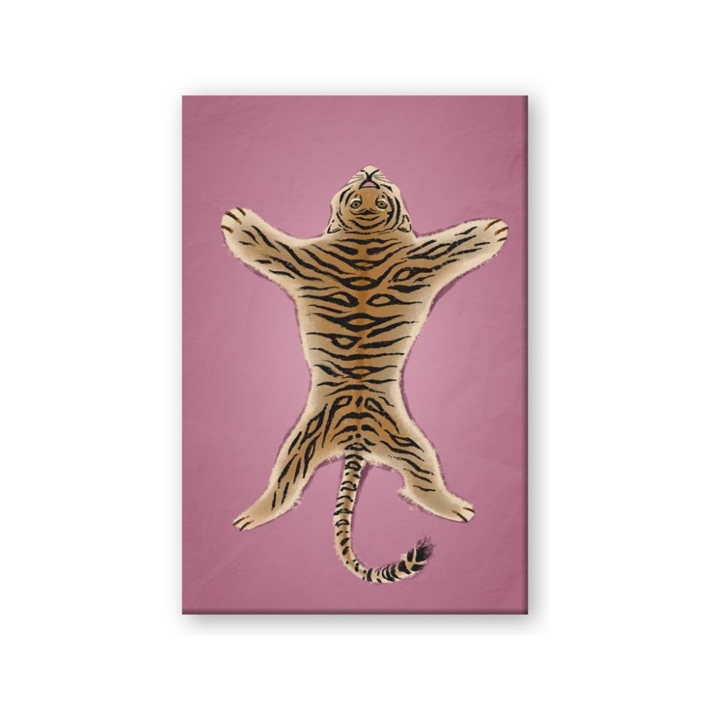 Tiger on Pink