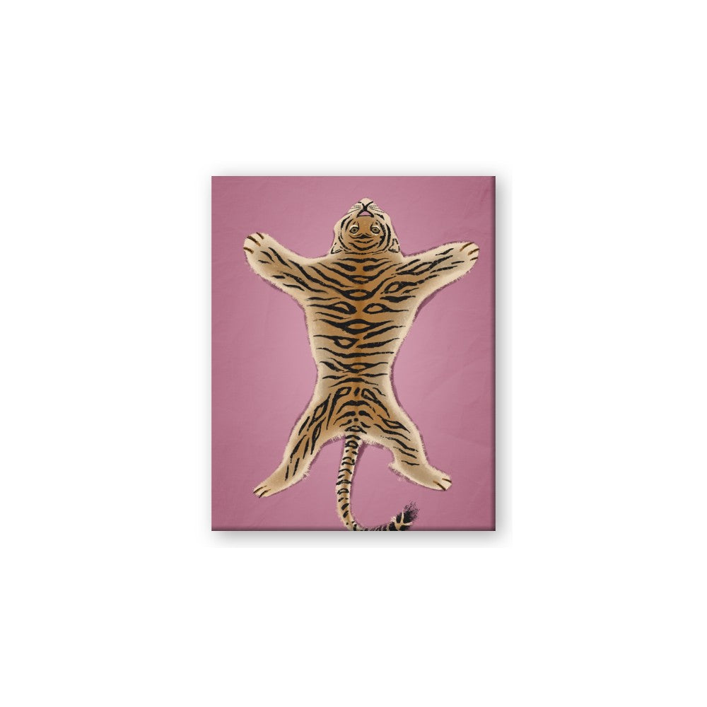 Tiger on Pink