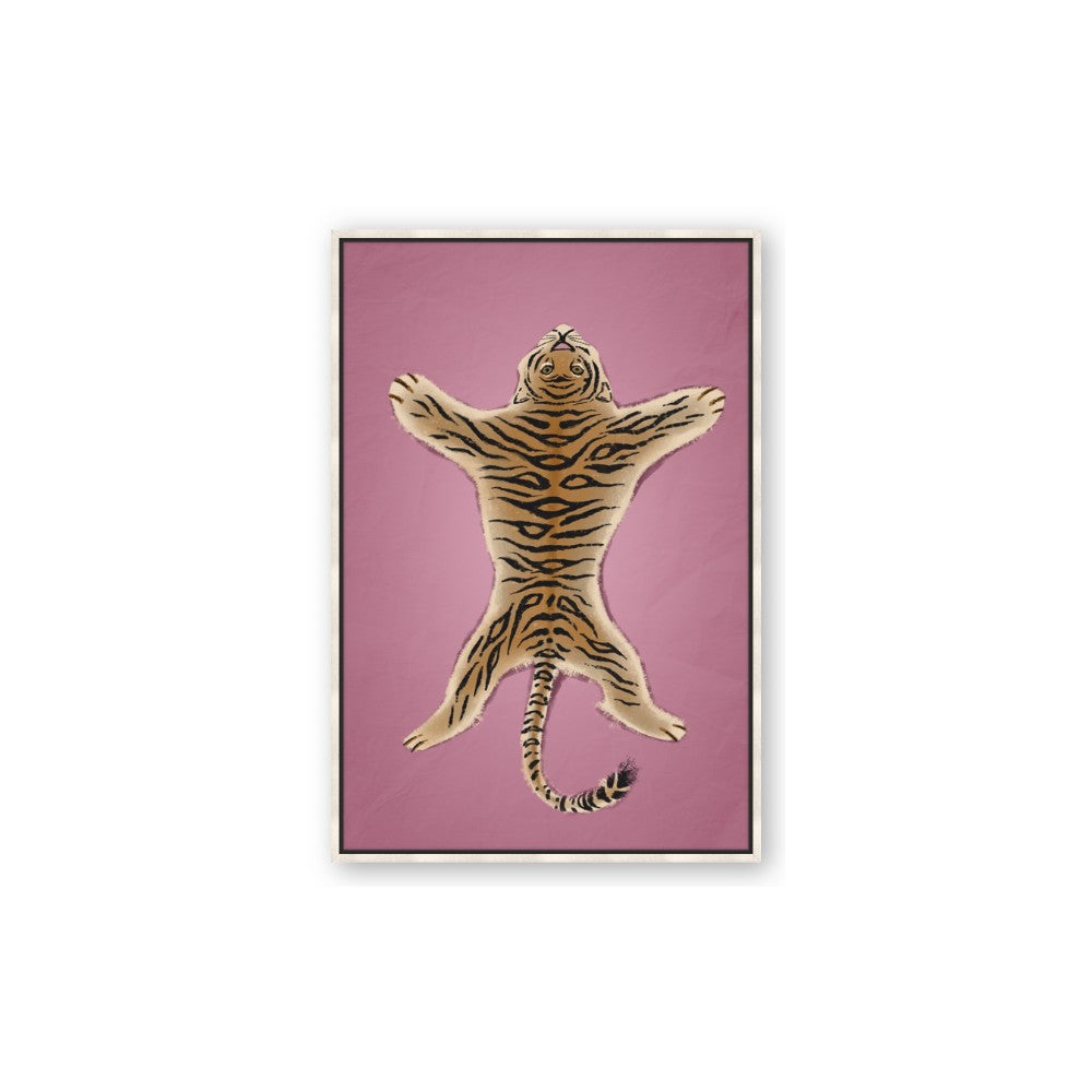 Tiger on Pink
