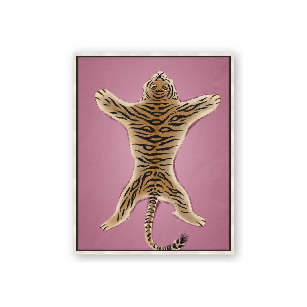 Tiger on Pink