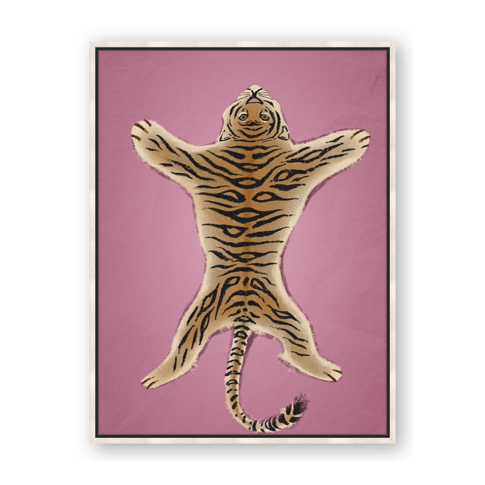 Tiger on Pink