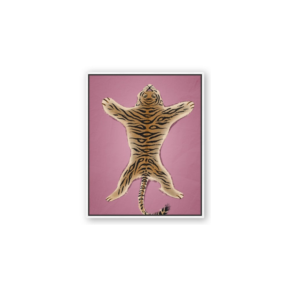 Tiger on Pink