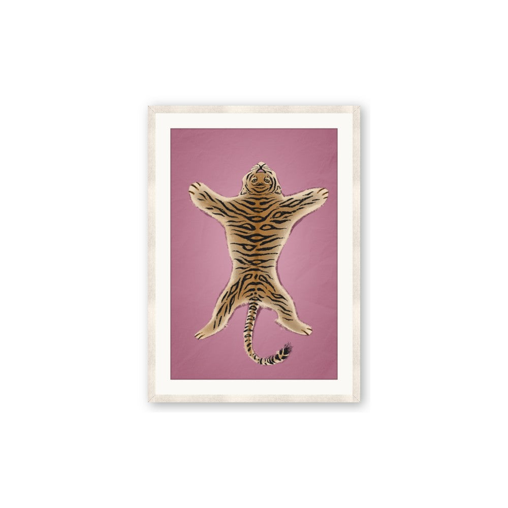 Tiger on Pink