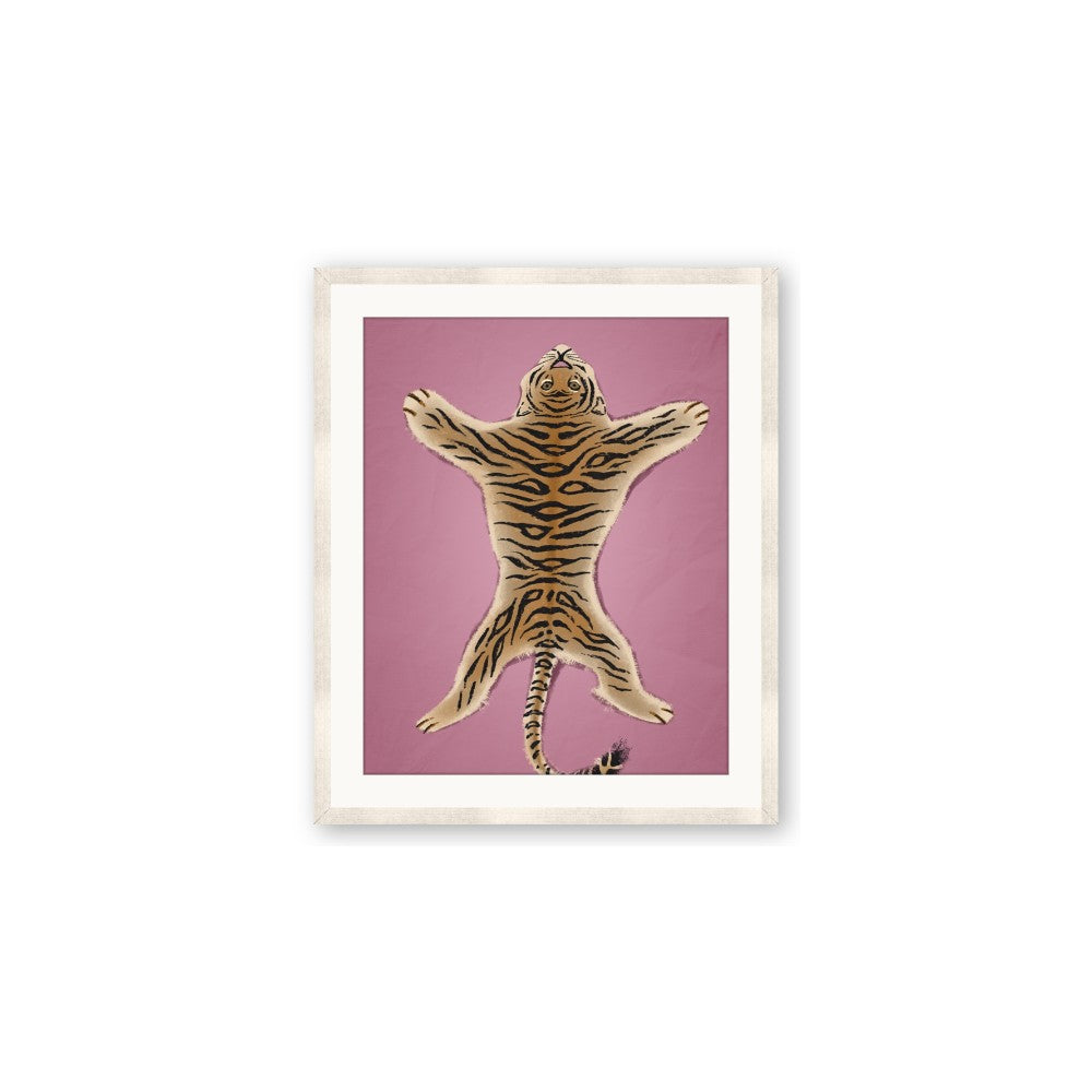 Tiger on Pink