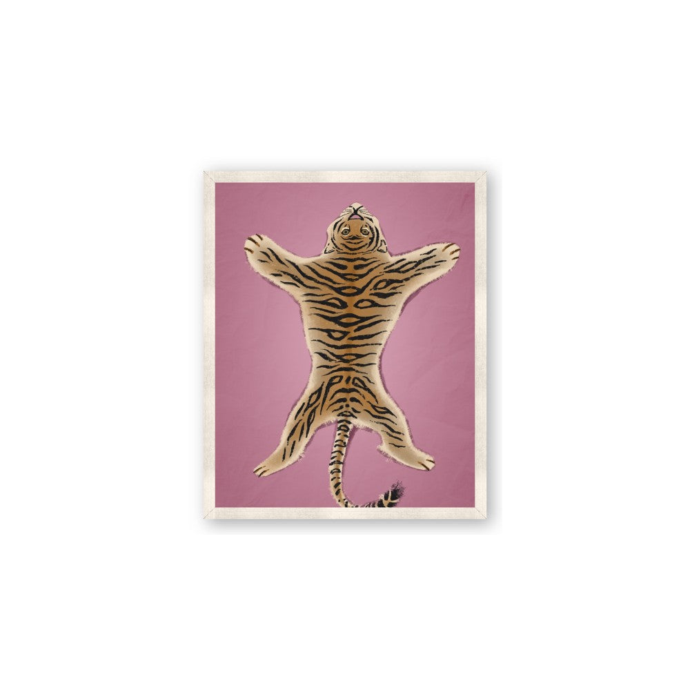 Tiger on Pink