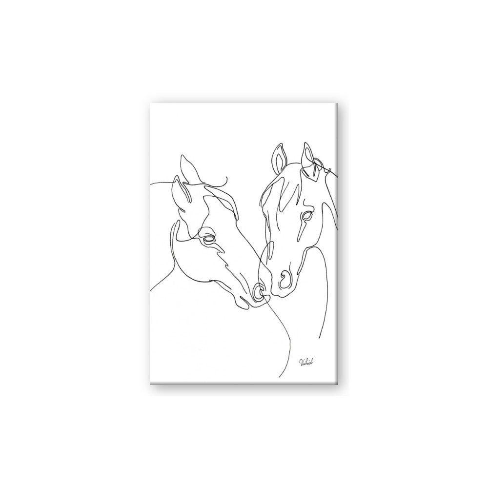 Line Drawn Horses II