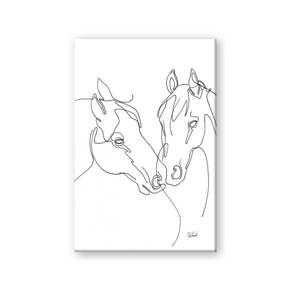 Line Drawn Horses II