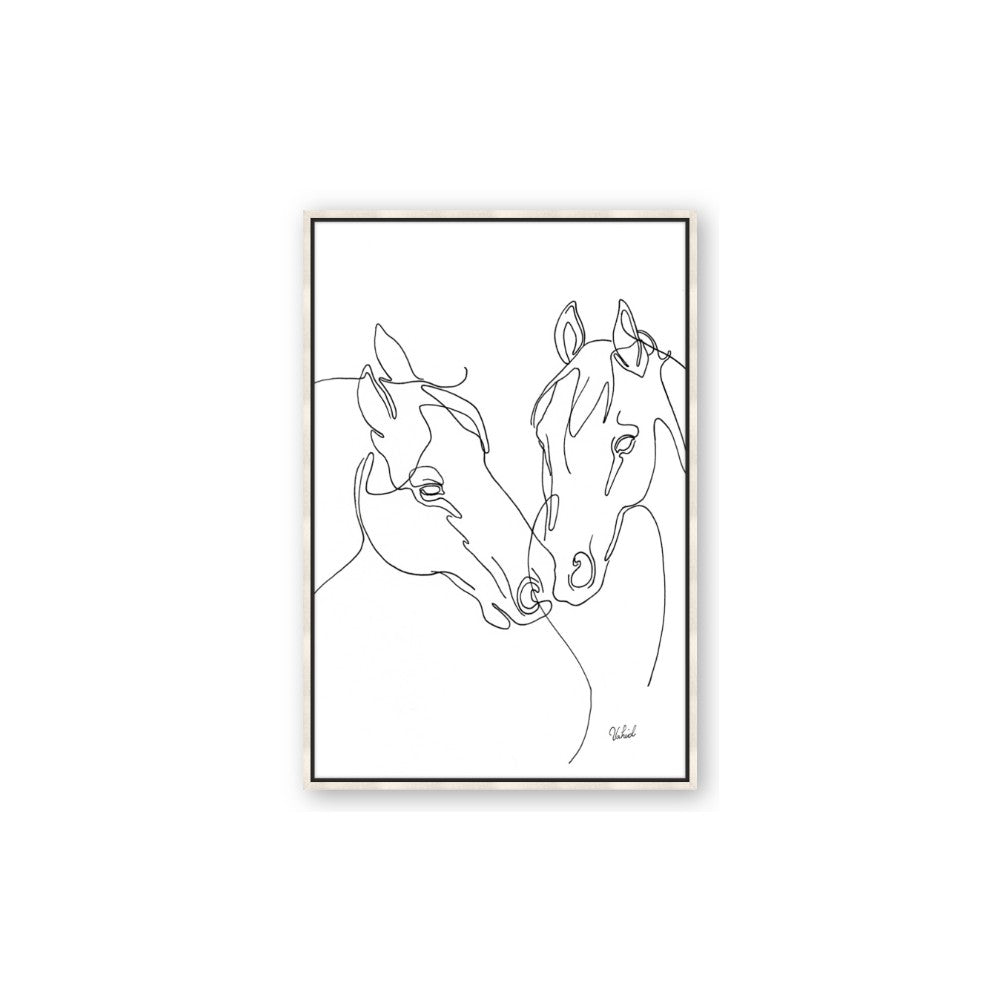 Line Drawn Horses II