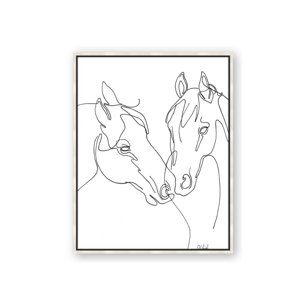 Line Drawn Horses II