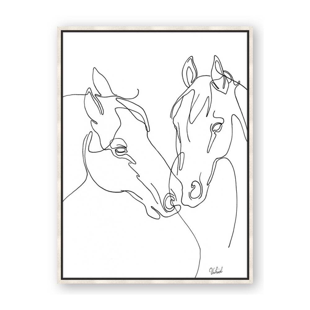 Line Drawn Horses II
