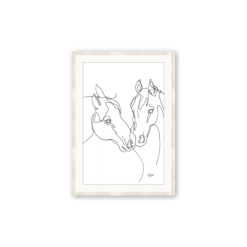Line Drawn Horses II