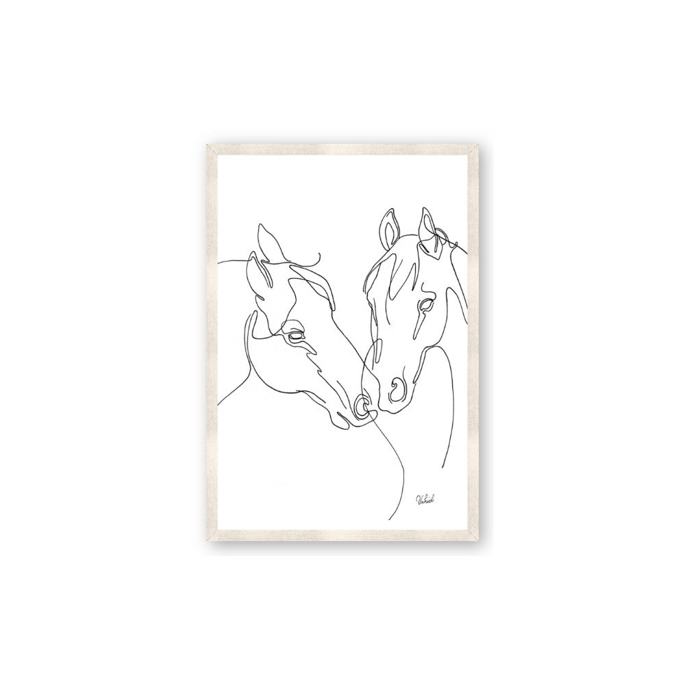 Line Drawn Horses II