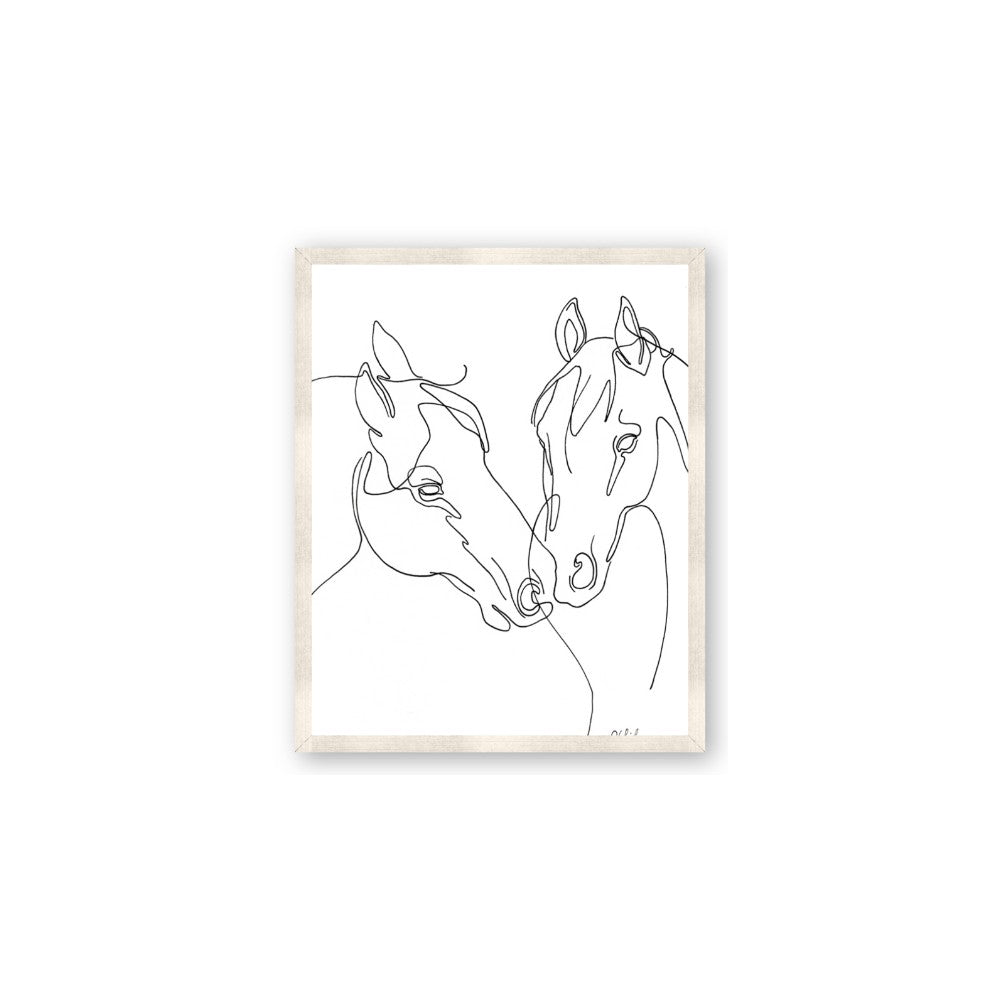 Line Drawn Horses II