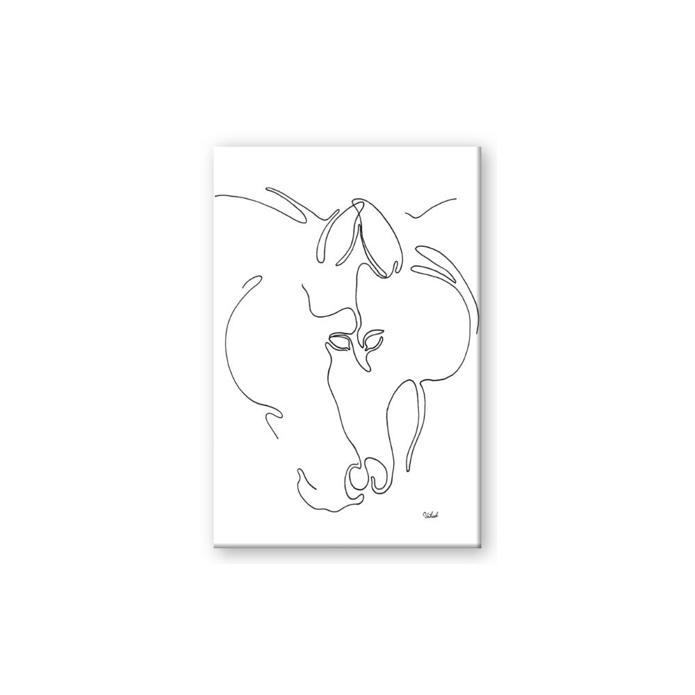 Line Drawn Horses I