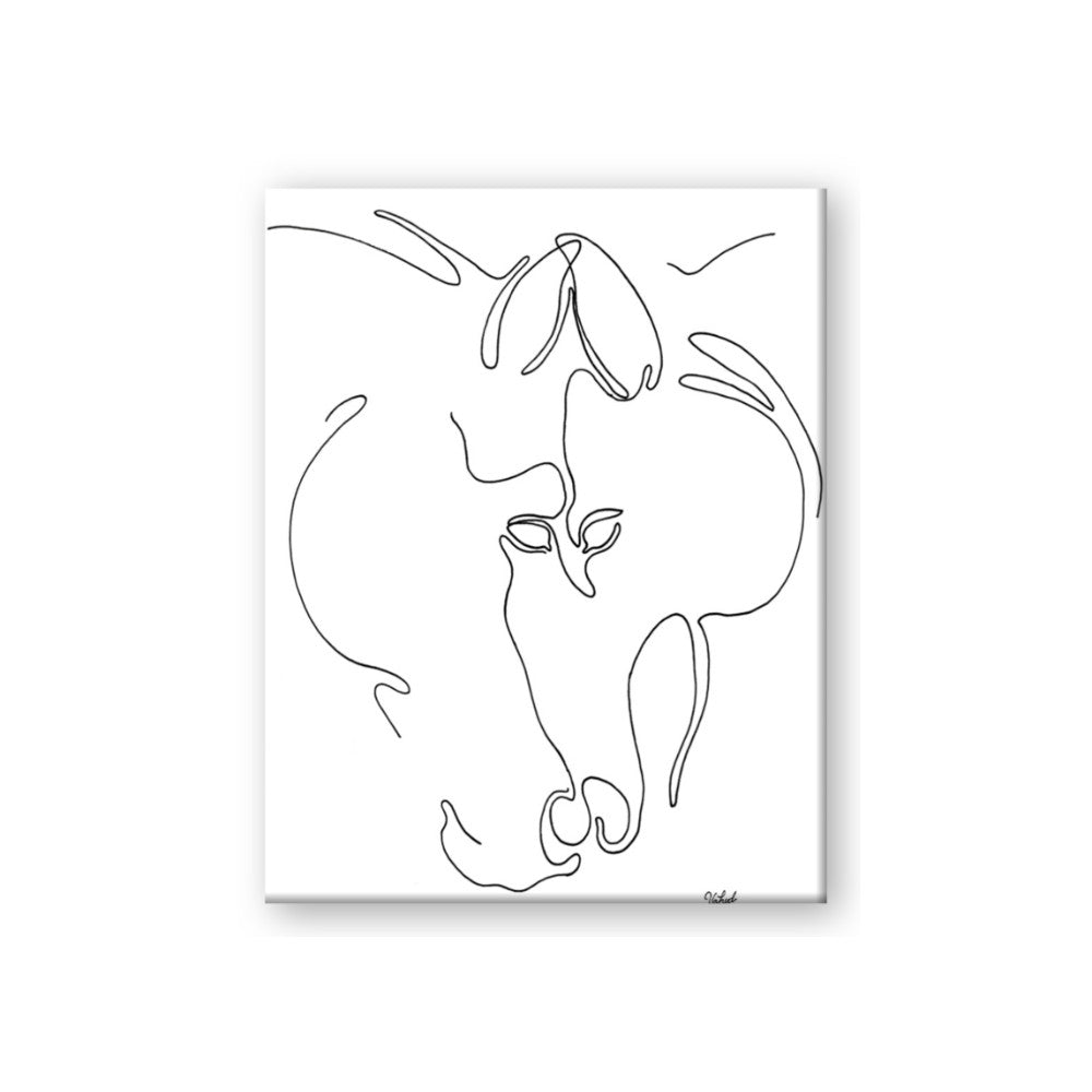 Line Drawn Horses I