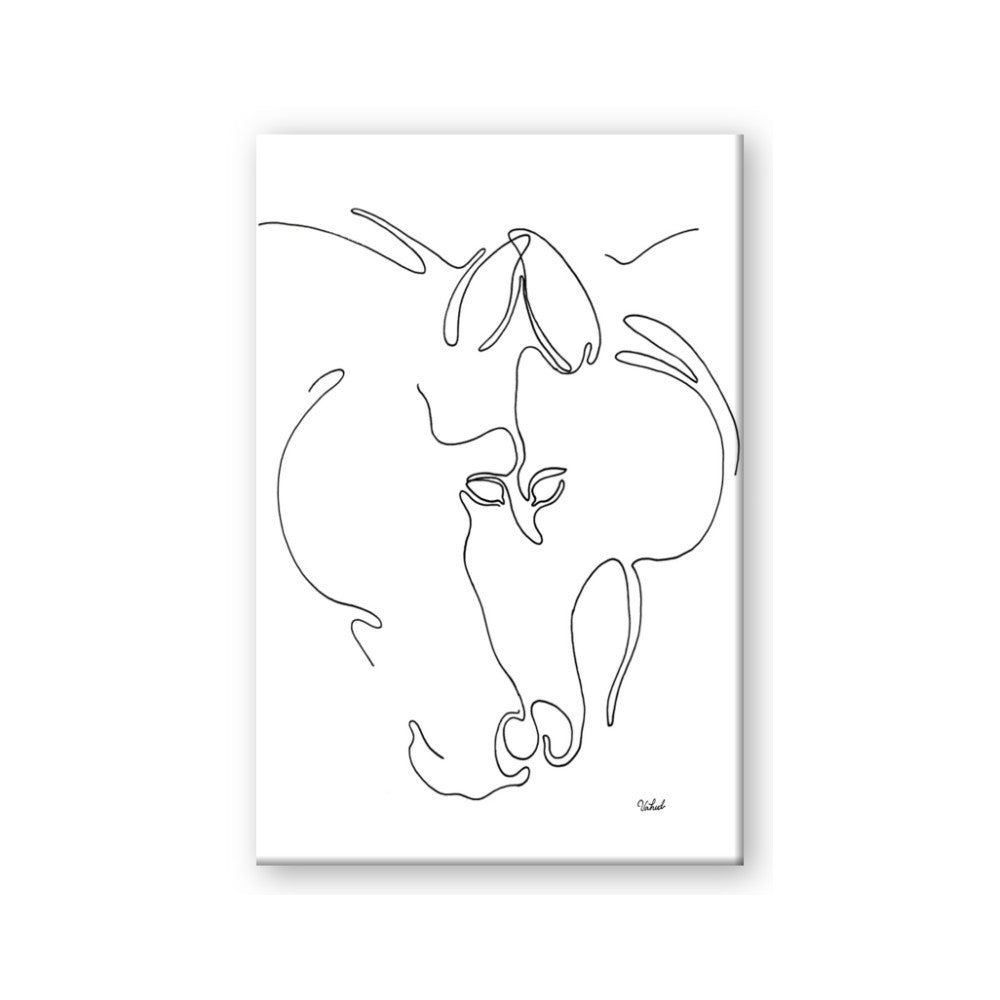 Line Drawn Horses I