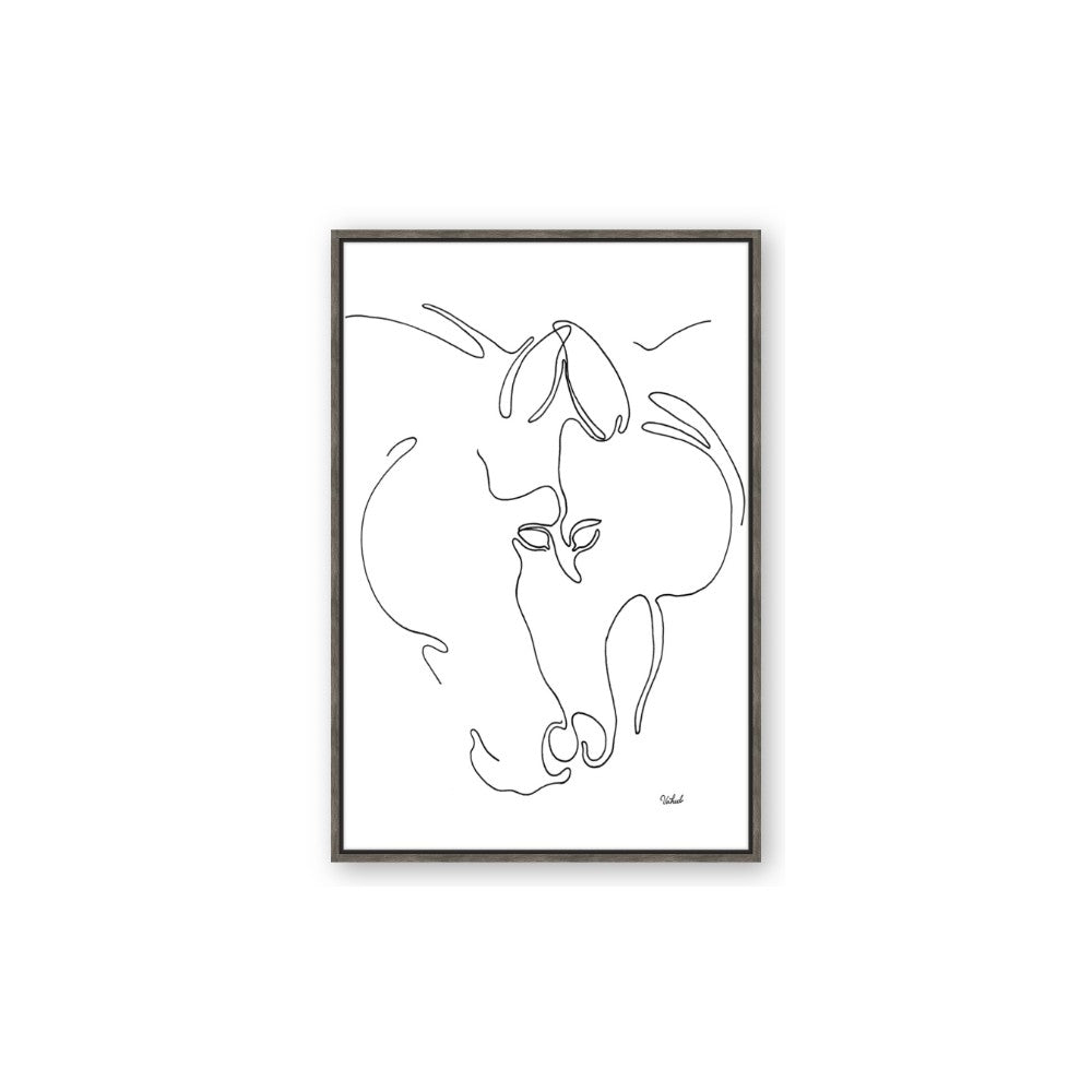 Line Drawn Horses I