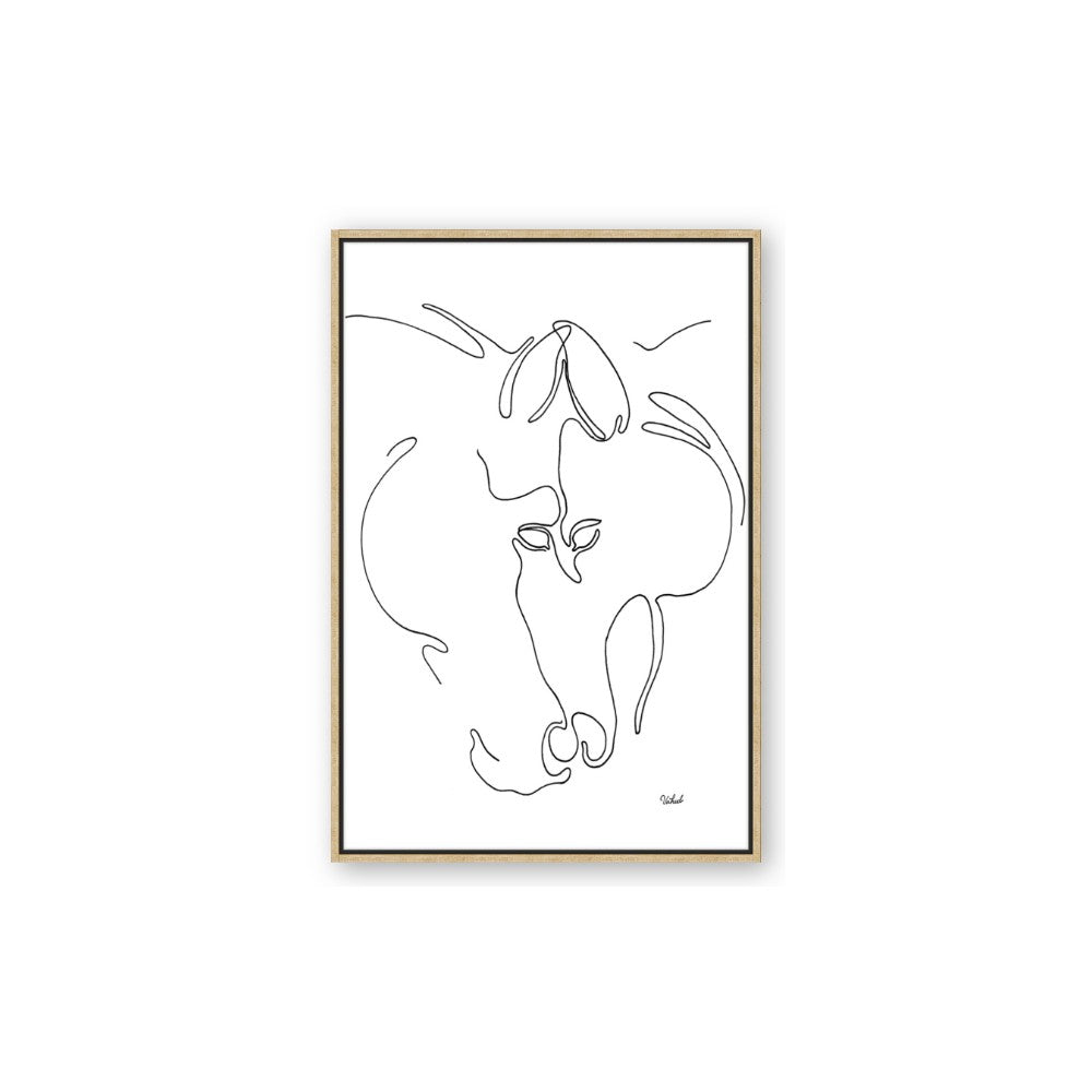 Line Drawn Horses I