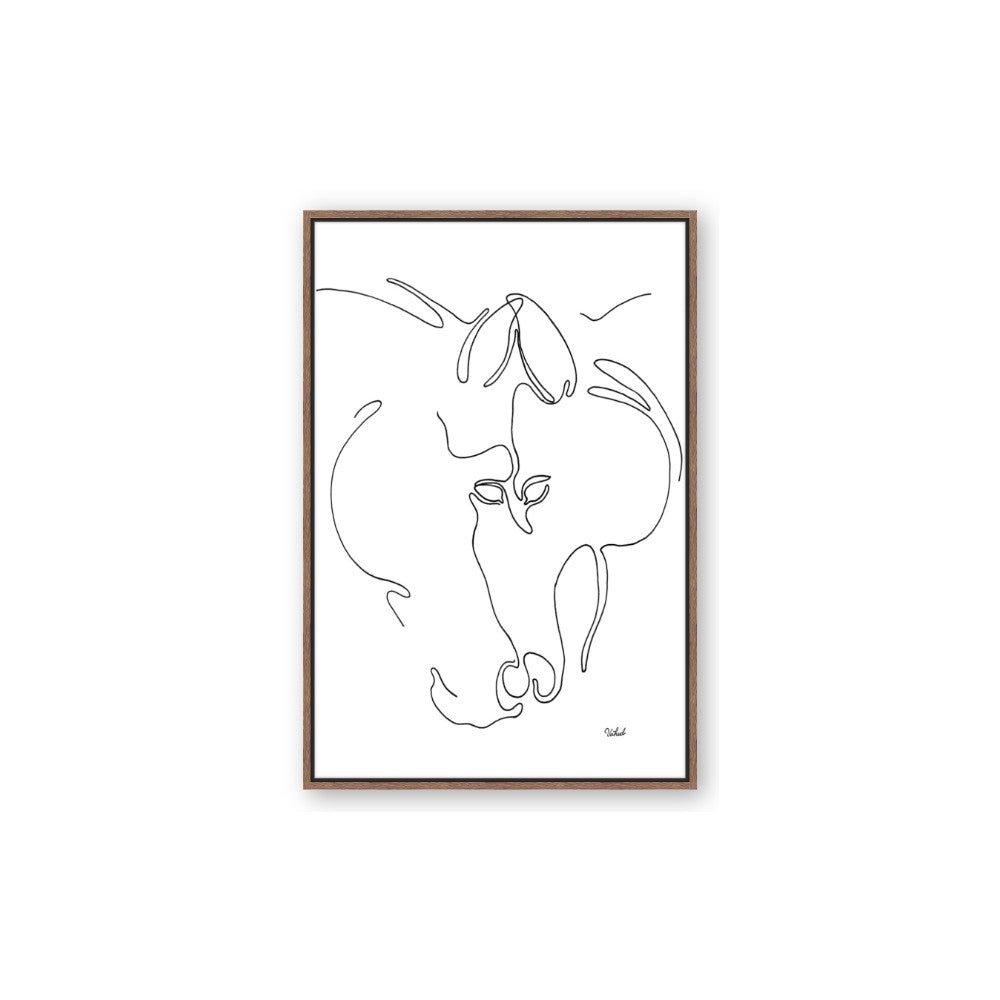 Line Drawn Horses I